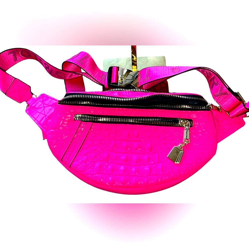 Tote & Carry Vibrant Pink Women's Fanny Pack